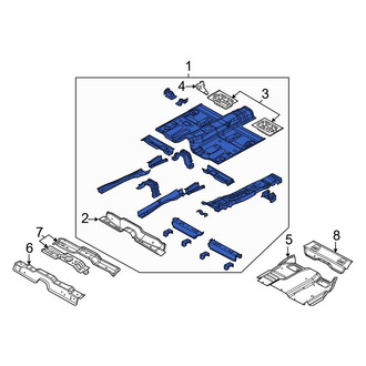 Dodge OE - Front Floor Pan