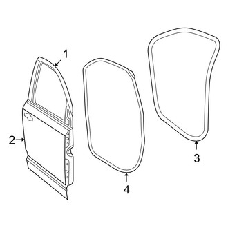 Dodge OE - Front Door - Door & Components