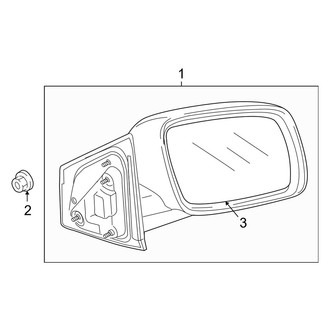Dodge OE - Front Door - Outside Mirrors