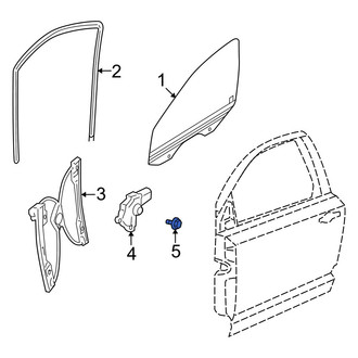 Dodge OE - Window Regulator Motor Bolt