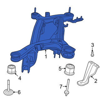Dodge OE - Rear Suspension Subframe Crossmember