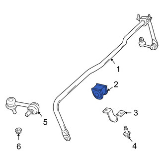 Dodge OE - Rear Suspension Stabilizer Bar Bushing