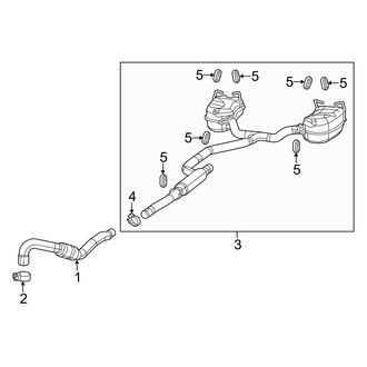Dodge OE - Exhaust System - Exhaust Components