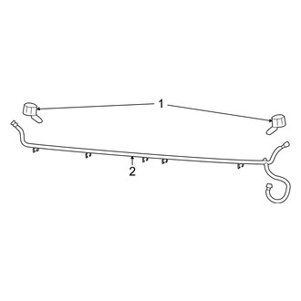 Dodge OE - Front Lamps - Washer Components