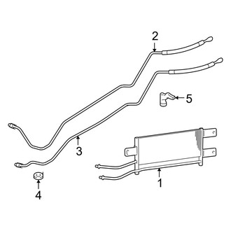 Dodge OE - Cooling - Trans Oil Cooler (1500 Regular Cab / Quad Cab 5.7L)
