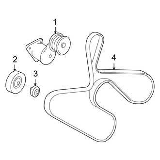 Dodge OE - Cooling - Belts & Pulleys (8.3L)