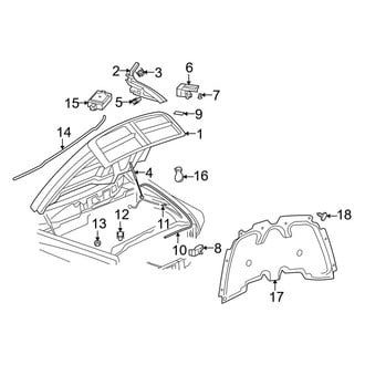 Dodge OE - Hood & Grille - Hood & Components (1500 Regular Cab / Quad Cab)