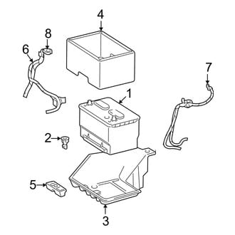 Dodge OE - Electrical - Battery (1500 Regular Cab / Quad Cab 5.7L)