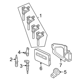 Dodge OE - Electrical - Ignition System (1500 Regular Cab / Quad Cab 5.7L)