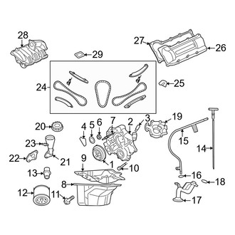 Dodge OE - Engine Parts (Regular Cab / Quad Cab 3.7L)