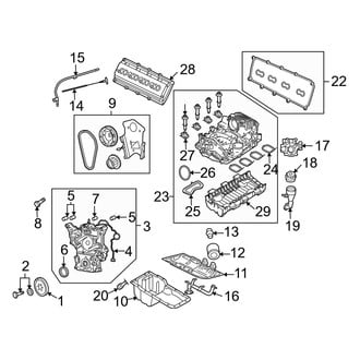 Dodge OE - Engine Parts (1500 Regular Cab / Quad Cab)