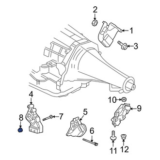 Dodge OE - Engine Mount Nut