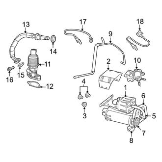 Dodge OE - Emission System - Emission Components (1500 Regular Cab / Quad Cab 4.7L)