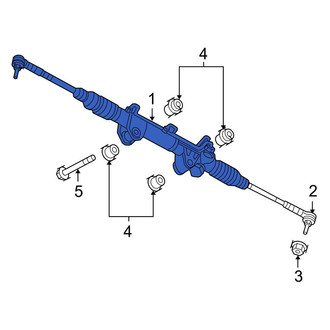 Dodge OE - Rack and Pinion Assembly