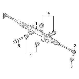 Dodge OE - Steering Gear & Linkage (Regular Cab / Quad Cab 4WD)