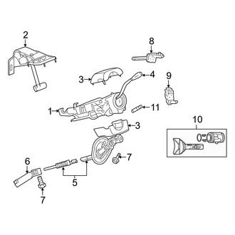 Dodge OE - Steering Column Assembly (1500 Regular Cab / Quad Cab)