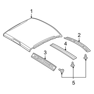 Dodge OE - Cab - Roof & Components (1500 Quad Cab)