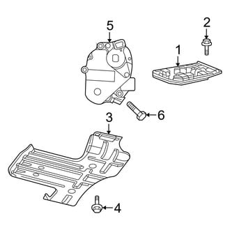 Dodge OE - Console - Shifter Trim (Transmissionfer Case, Model 243), (1500 Regular Cab / Quad Cab)
