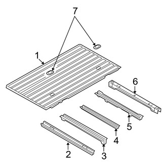 Dodge OE - Pick Up Box - Floor (1500)