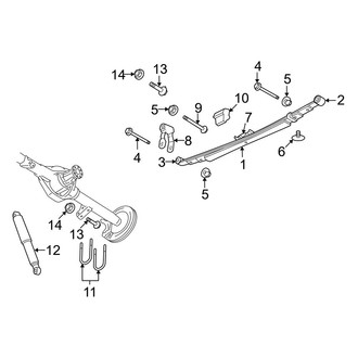 Dodge OE - Rear Suspension - Suspension Components (RWD)