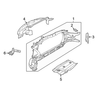 Dodge OE - Radiator Support (1500)