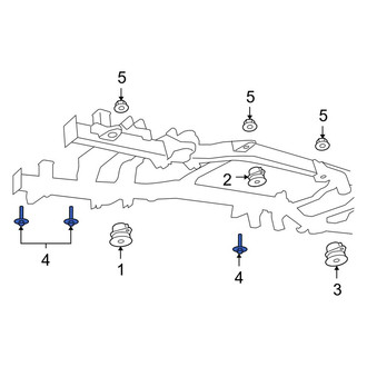 Dodge OE - Rear Frame Rail Bolt