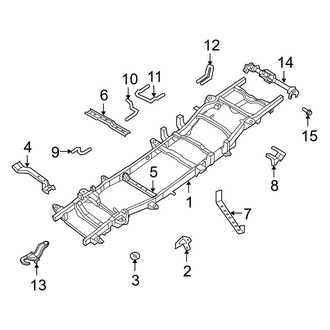 Dodge OE - Frame & Components (Frame & Crossmembers), (1500)