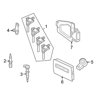 Dodge OE - Electrical - Ignition System (1500 Laramie / SLT / Sport / ST / TRX / TRX4 5.7L)