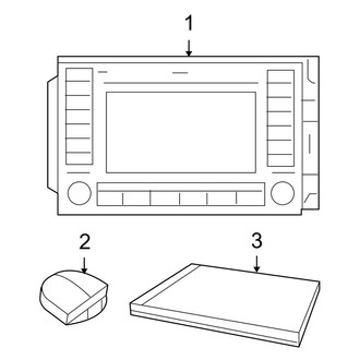 Dodge OE - Electrical - Navigation System Components (1500)