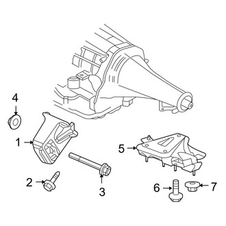 Dodge OE - Engine & Transmission Mounting (3.7L)