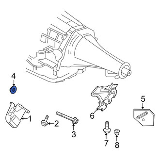 Dodge OE - Engine Mount Nut