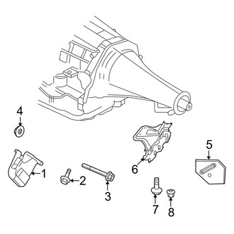 Dodge OE - Engine & Transmission Mounting (1500 RWD 4.7L)