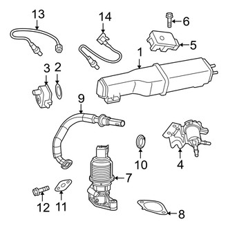 Dodge OE - Emission System - Emission Components (1500 4.7L)