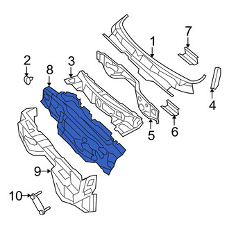 Dodge OE - Front Inner Cowl Insulator