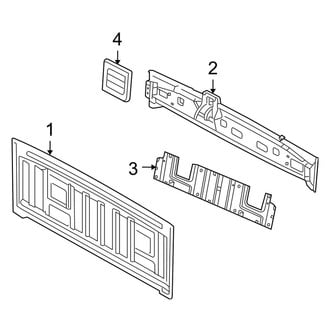 Dodge OE - Cab - Back Panel (Quad Cab)