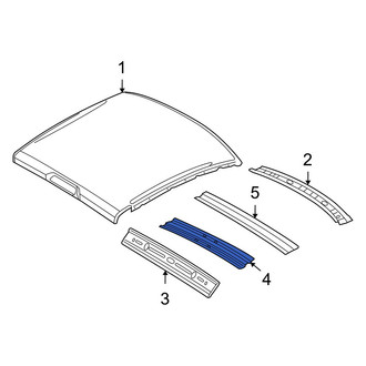 Dodge OE - Front Roof Bow
