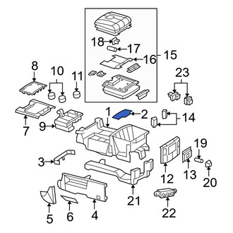 Dodge OE - Console Mat