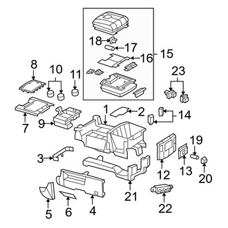 Dodge OE - Center Console (1500)