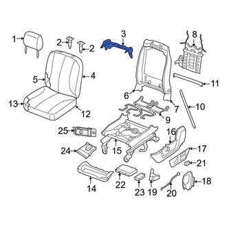 Dodge OE - Upper Headrest Bracket