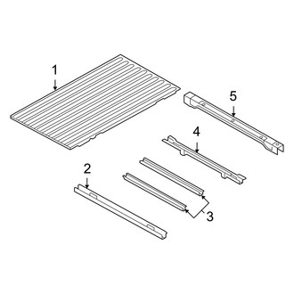 Dodge OE - Pick Up Box - Floor (1500)