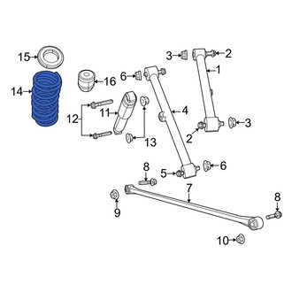Dodge OE - Rear Coil Spring