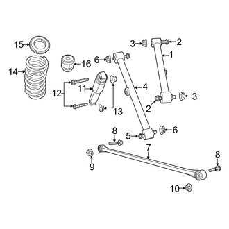Dodge OE - Rear Suspension - Suspension Components