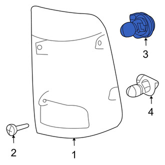 Dodge OE - Tail Light Bulb