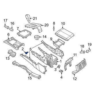 Dodge OE - Console Screw