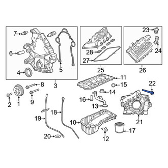 Dodge OE - Engine Oil Pump Bolt