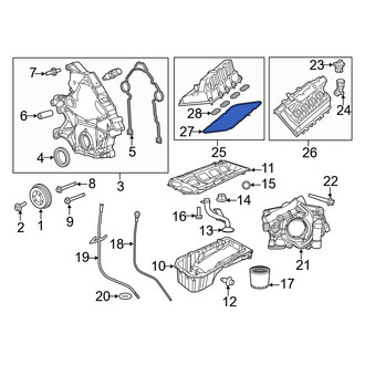 Dodge OE - Engine Valve Cover Gasket