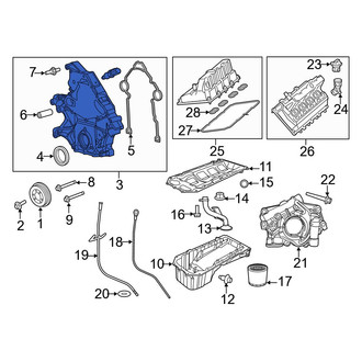 Dodge OE - Engine Timing Cover