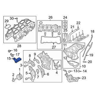 Dodge OE - Engine Oil Filter Adapter