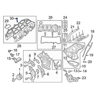 Dodge OE - Engine Intake Manifold Bolt