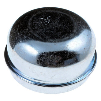 Dorman® - AutoGrade™ Front Driver or Passenger Side Silver Wheel Bearing Dust Cap Kit